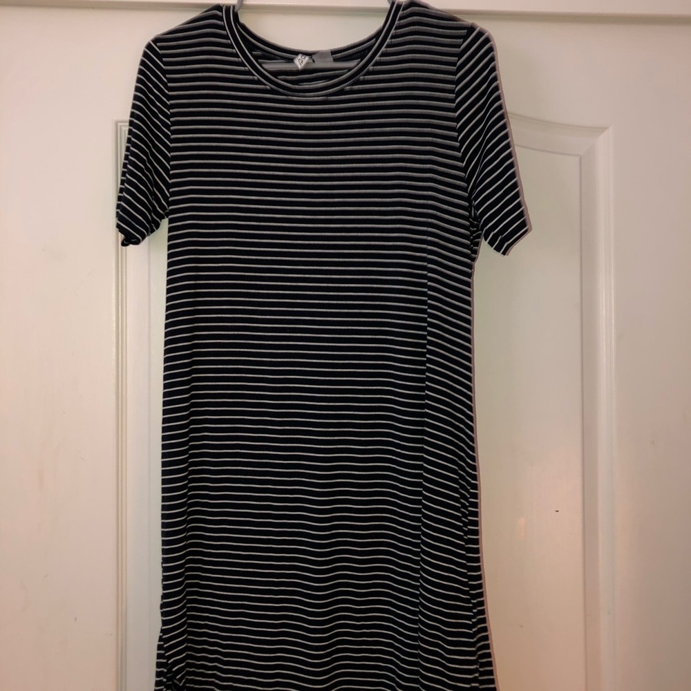 H&M Striped Jersey Dress
